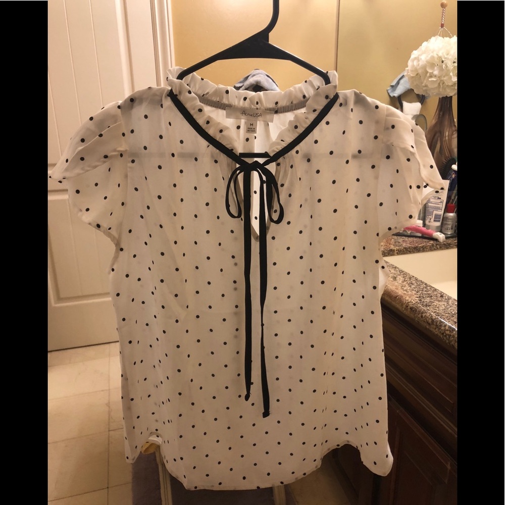 New Polka Dot Blouse